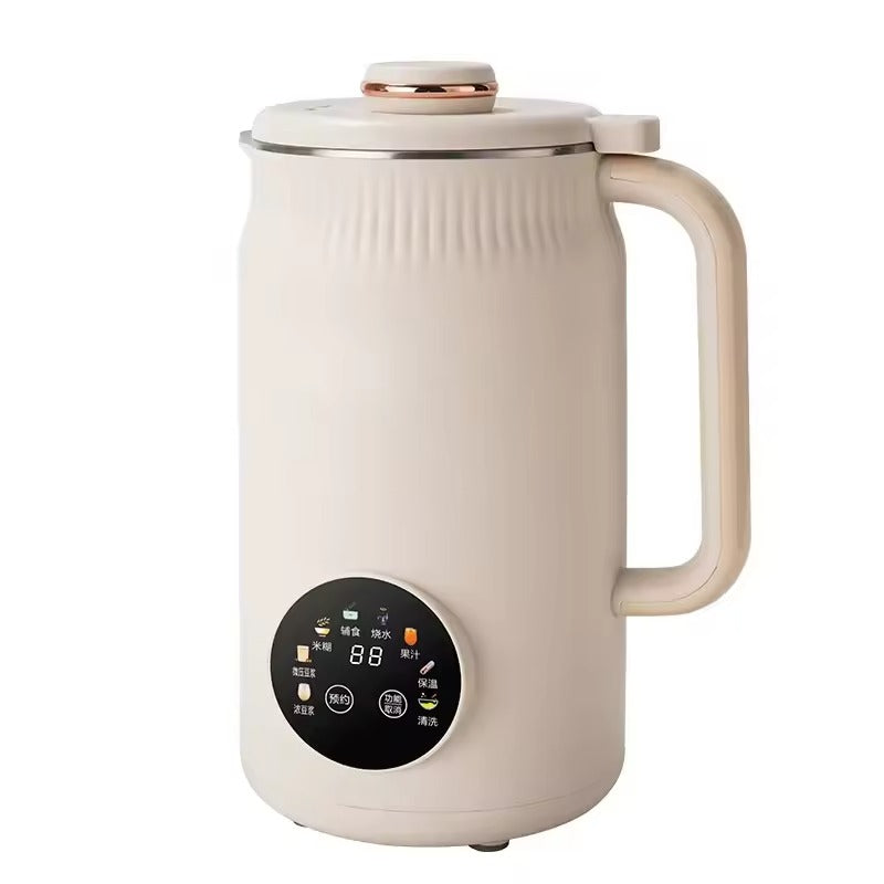 220V Electric Soy Milk Maker, Automatic Blender, Juicer & Boiling Kettle, 600W