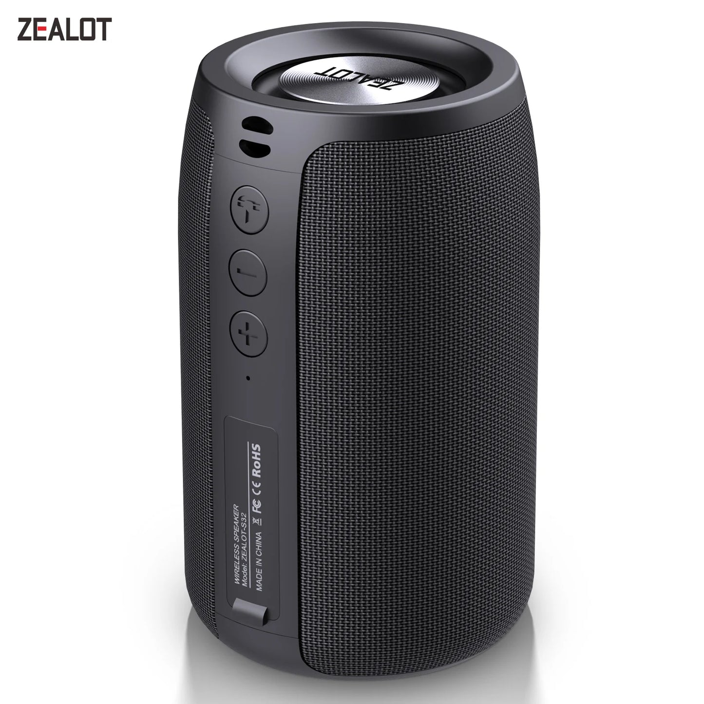 Zealot S32 Mini Bluetooth Speaker with Bass, FM, TF & TWS Support