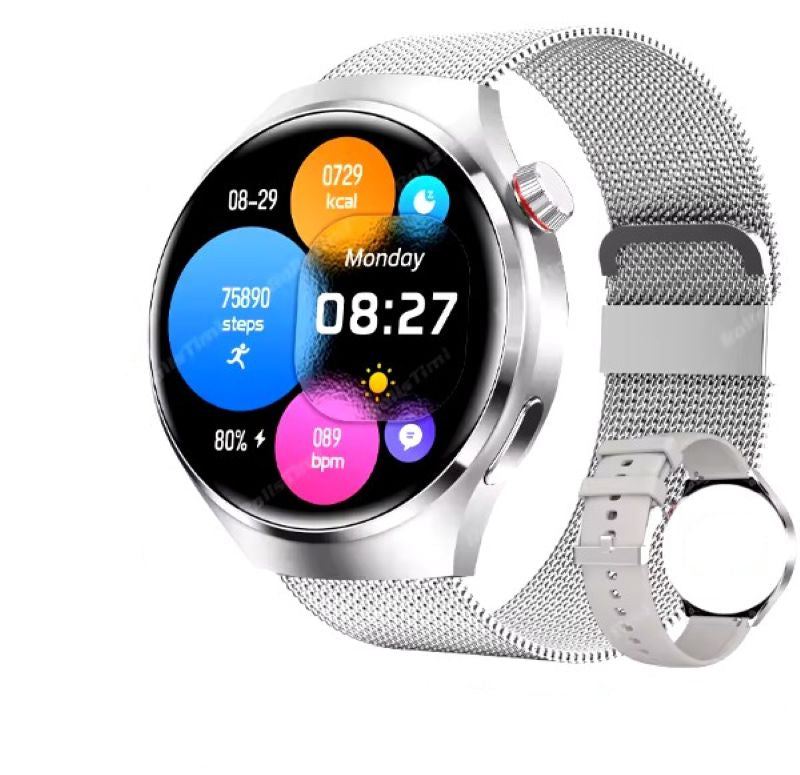 GT4 PRO Smart Watch With NFC GPS AMOLED HD Screen Men Women
