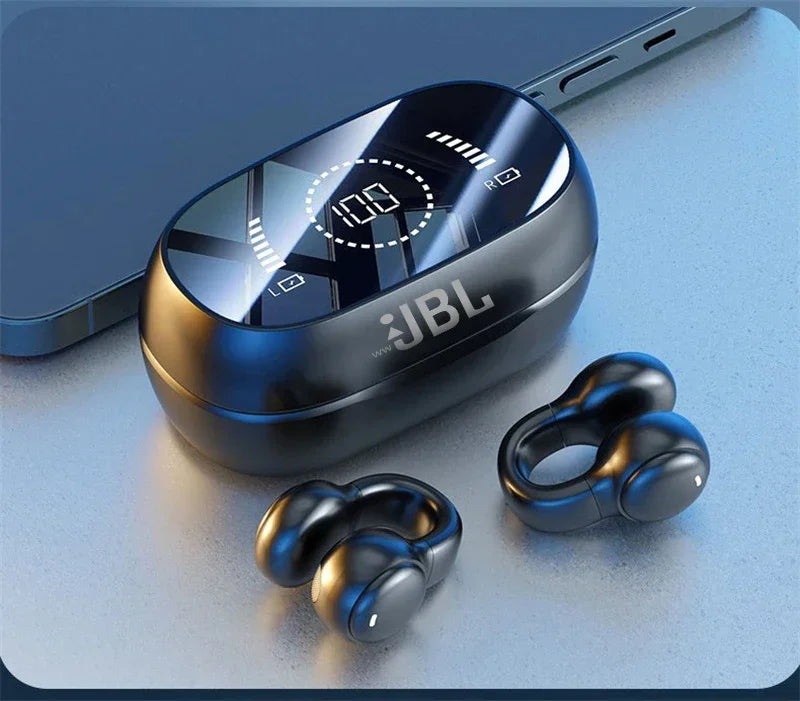 JBL M47 Bone Conduction Earbuds – 360° Surround, 24H Playback, Waterproof