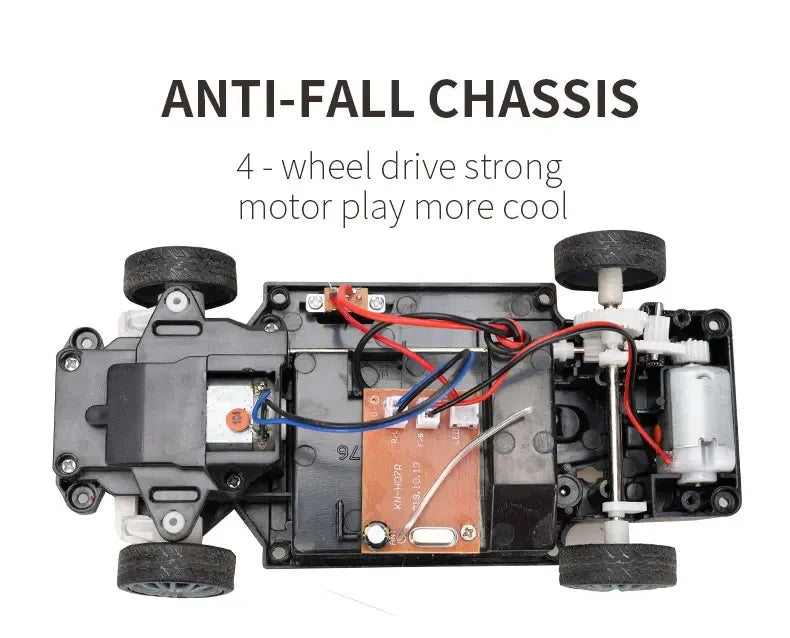 WLtoys AE86 1:24 4WD RC Drift Car – 15KM/H Remote Control Racer