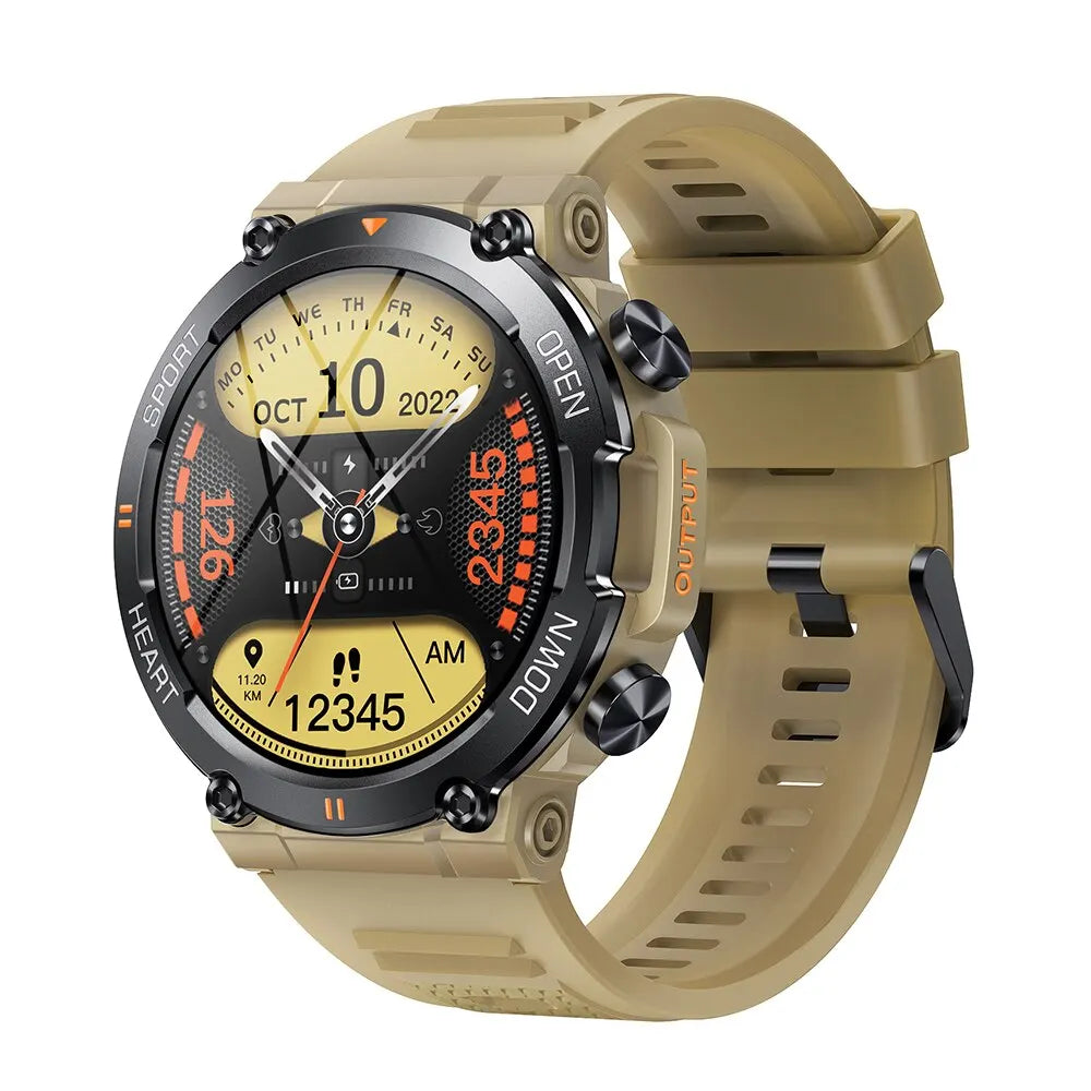MEVADEN MD56 Smartwatch – Bluetooth Calling, Heart/BP Monitor, 5-Day Battery