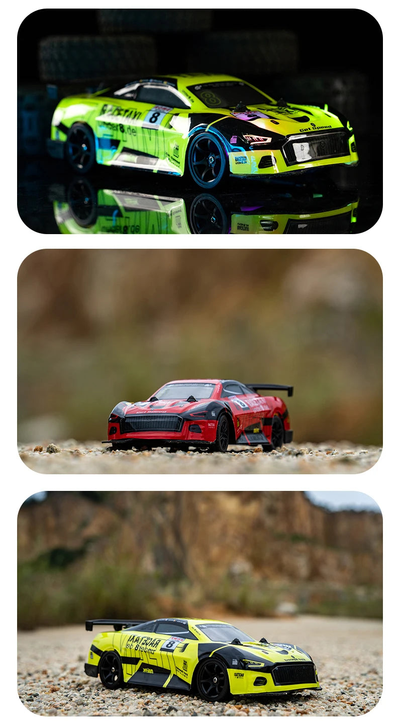 JJRC Q165 1/18 4WD Drift RC Car – 25KM/H, 2.4GHz Remote, Rechargeable