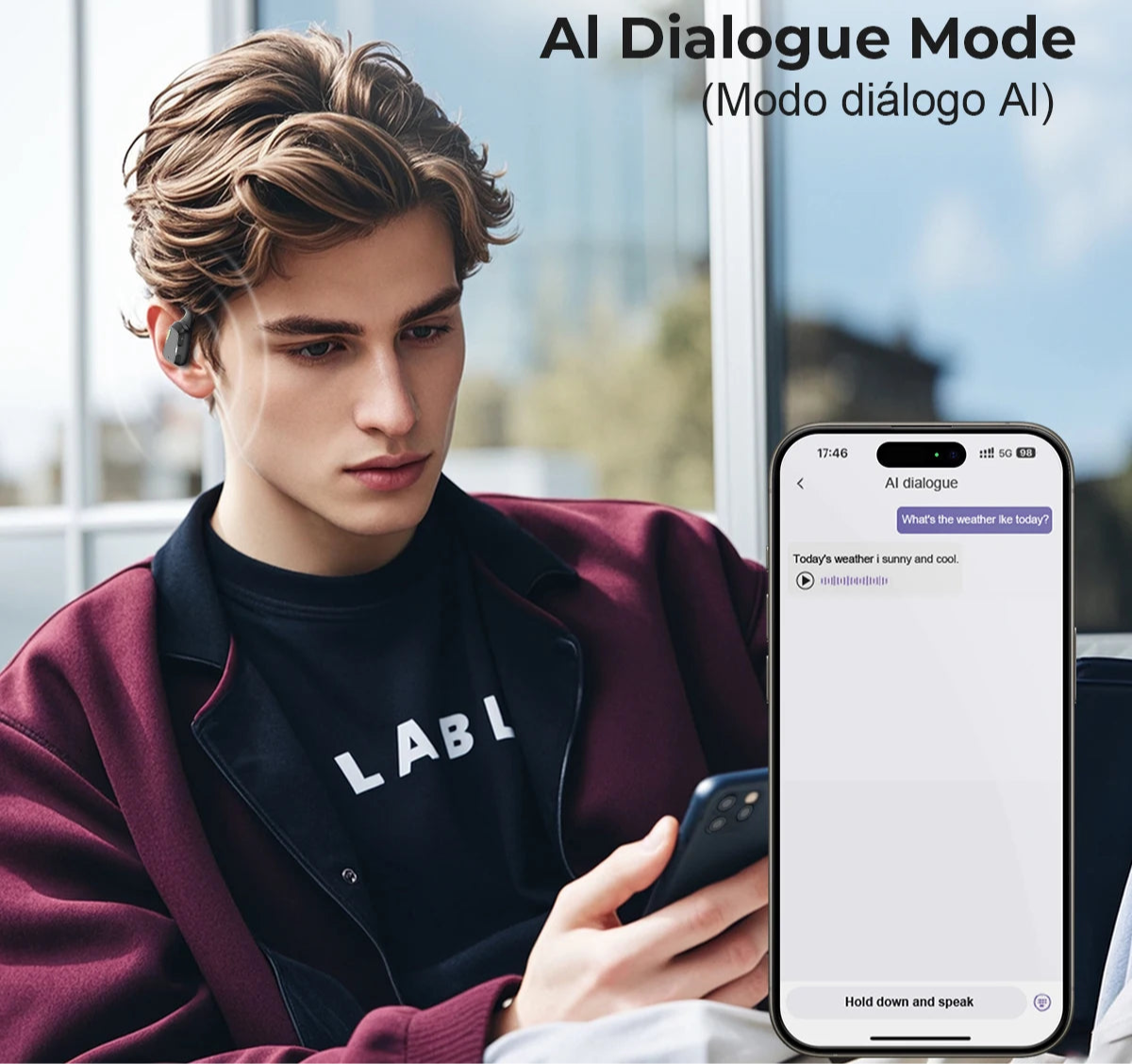 AI Translation Earphones with ASMR Mode & 16mm Drivers