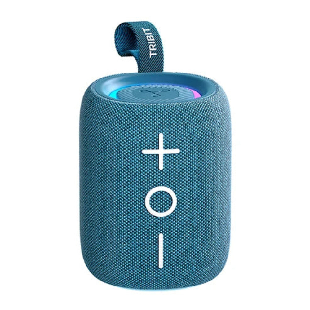 TRIBIT StormBox Mini 12W Bluetooth Speaker with 360° Sound, LED Lights