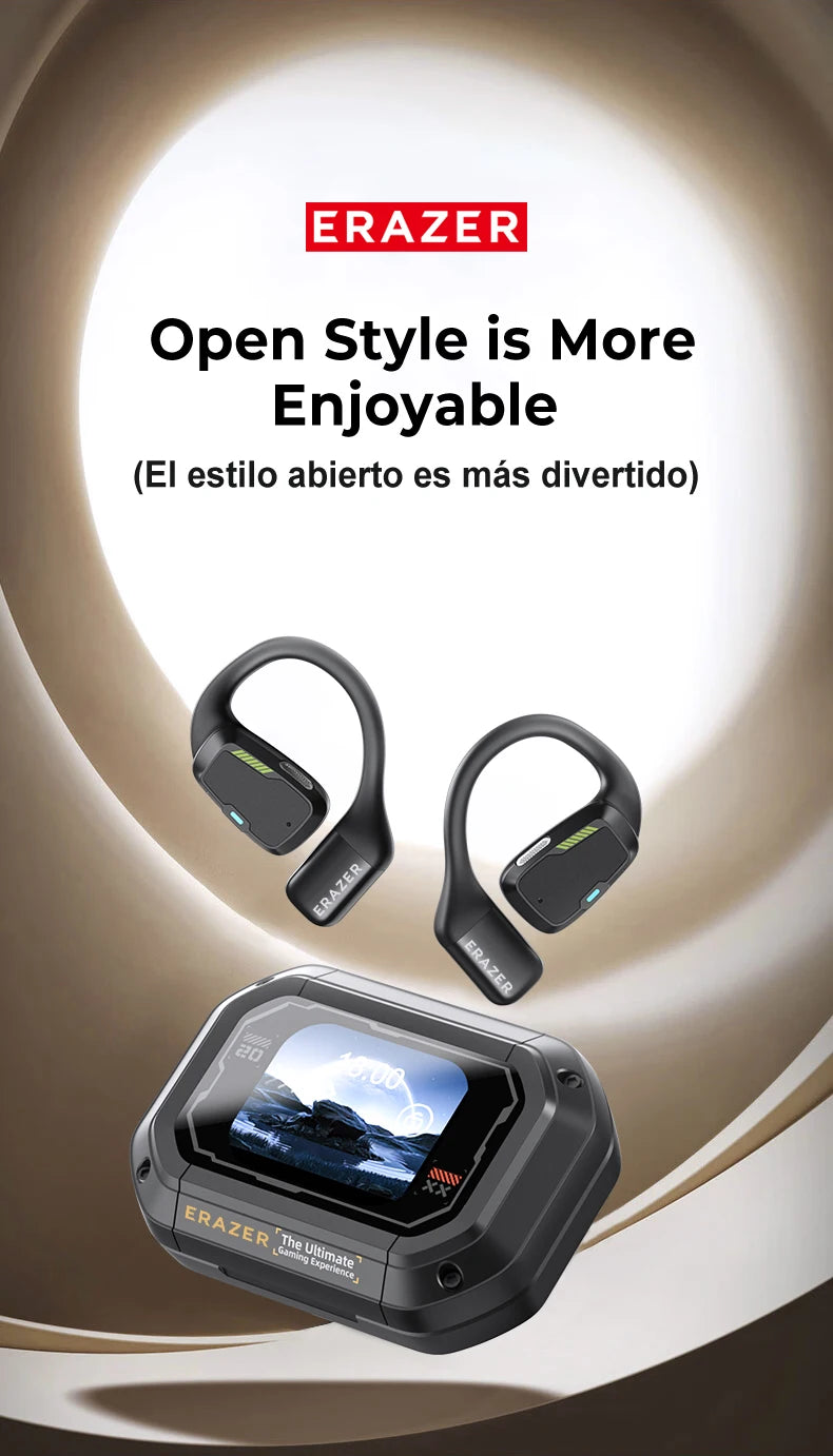 ERAZER XP6 AI Translation Earphones with ASMR Mode & 16mm Drivers