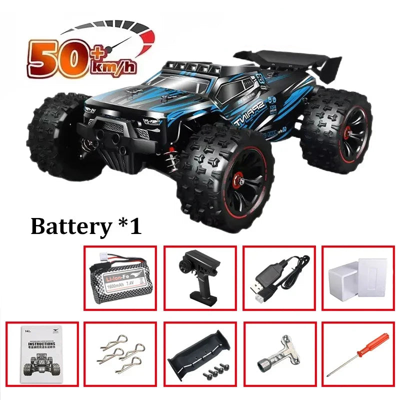 TSRC 1/16 4WD RC Car – 85KM/H Brushless or 50KM/H Brushed, Off-Road