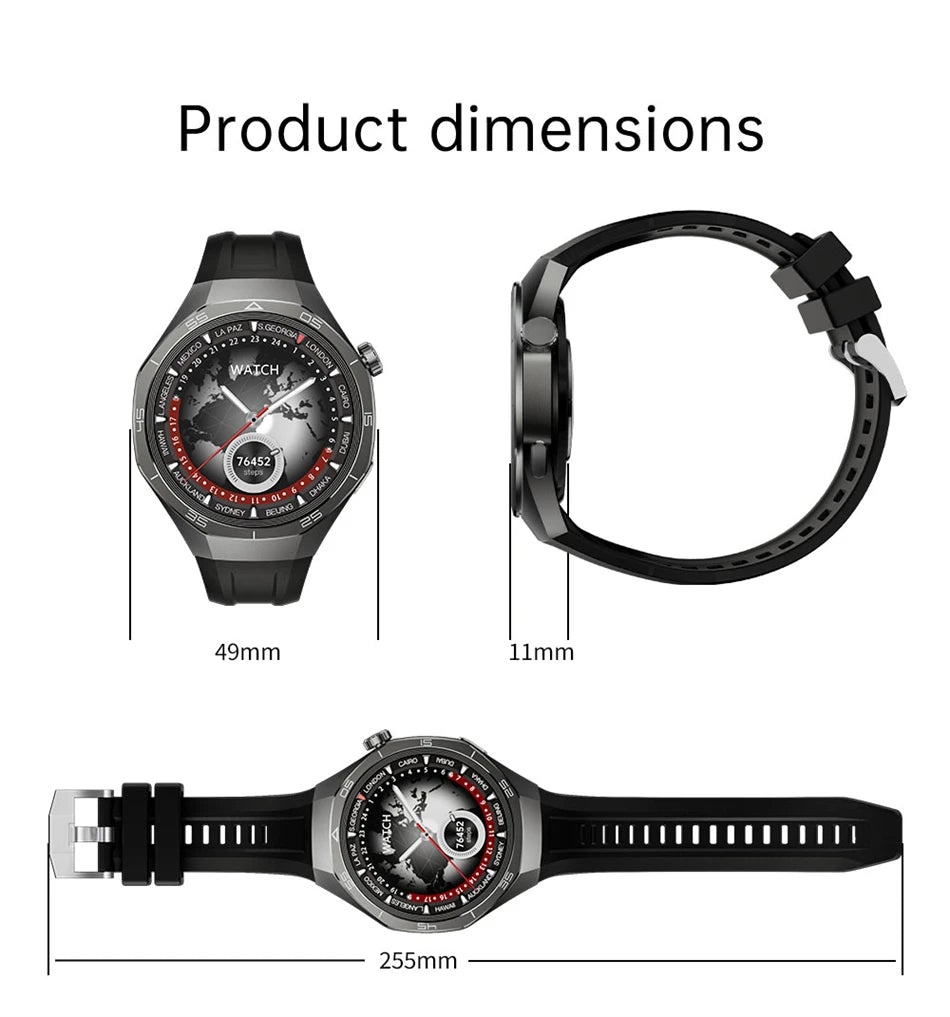 GT5 Pro Smartwatch AI Tech 1.43 AMOLED GPS 1GB Memory NFC Health Fitness Tracker