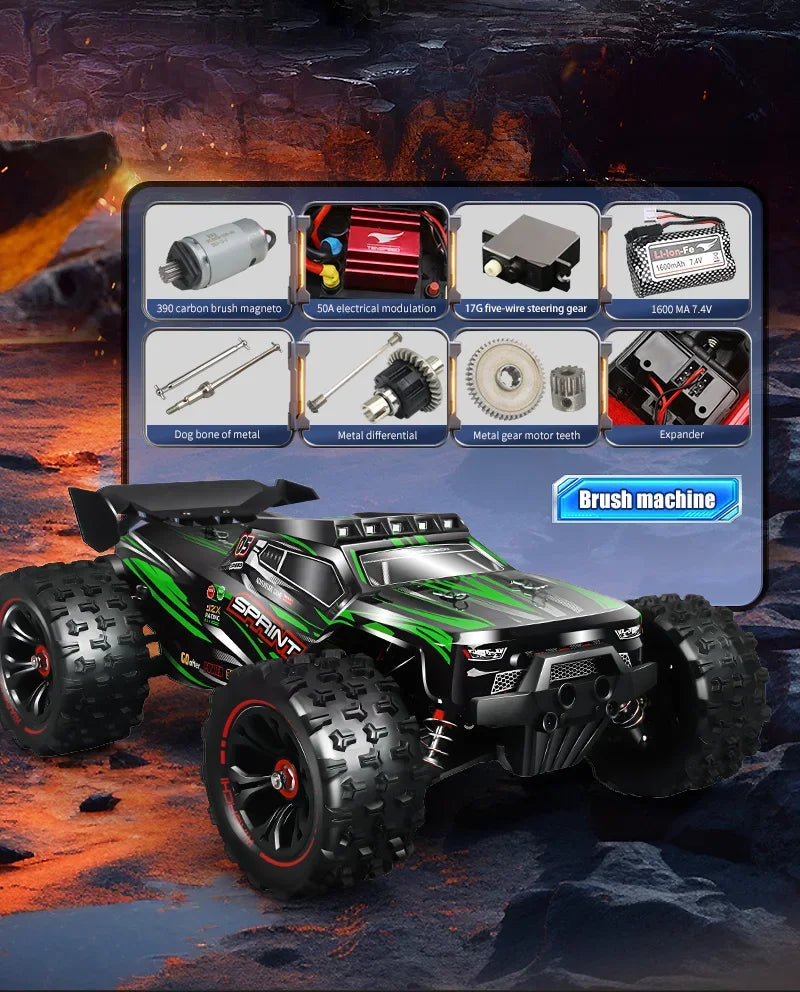 TSRC 1/16 4WD RC Car – 85KM/H Brushless or 50KM/H Brushed, Off-Road