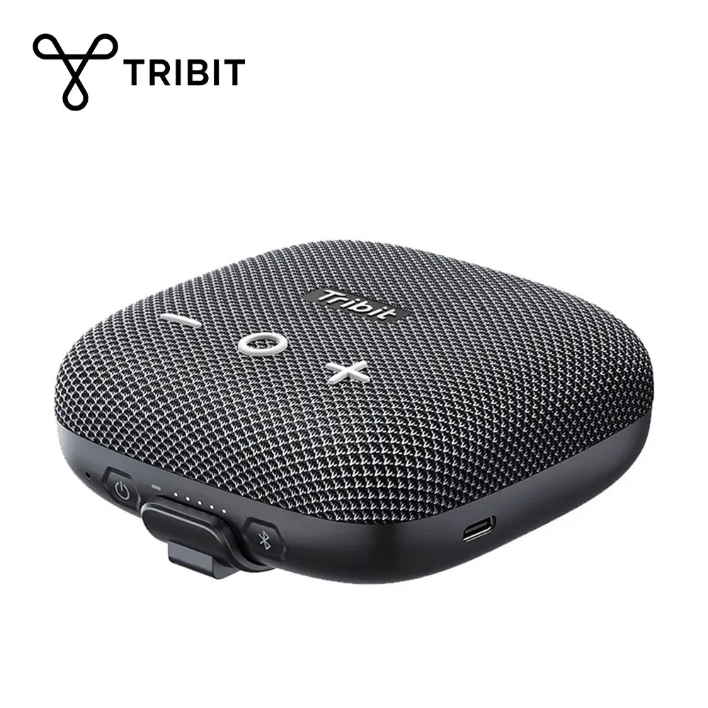 Tribit StormBox Micro 2 Bluetooth Speaker with Deep Bass & Strap – IP67 Waterproof