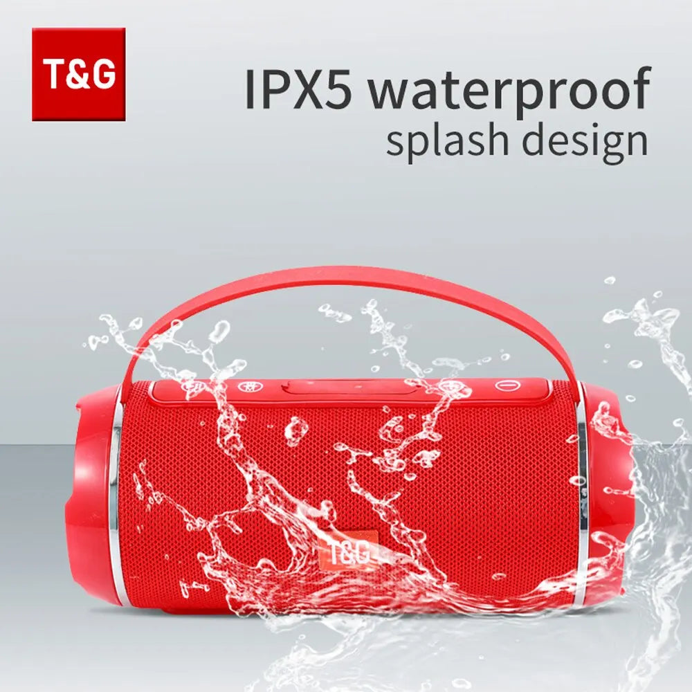 TG 116C Bluetooth 5.3 Waterproof Portable Speaker with TWS & Bass Boost