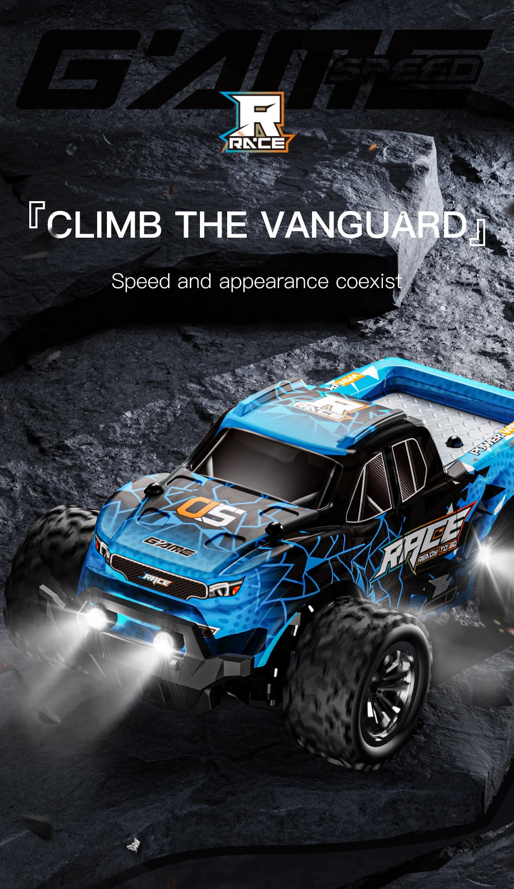 KF11 4WD Brushless RC Car Off-Road Racing Truck with 33KM/H Speed