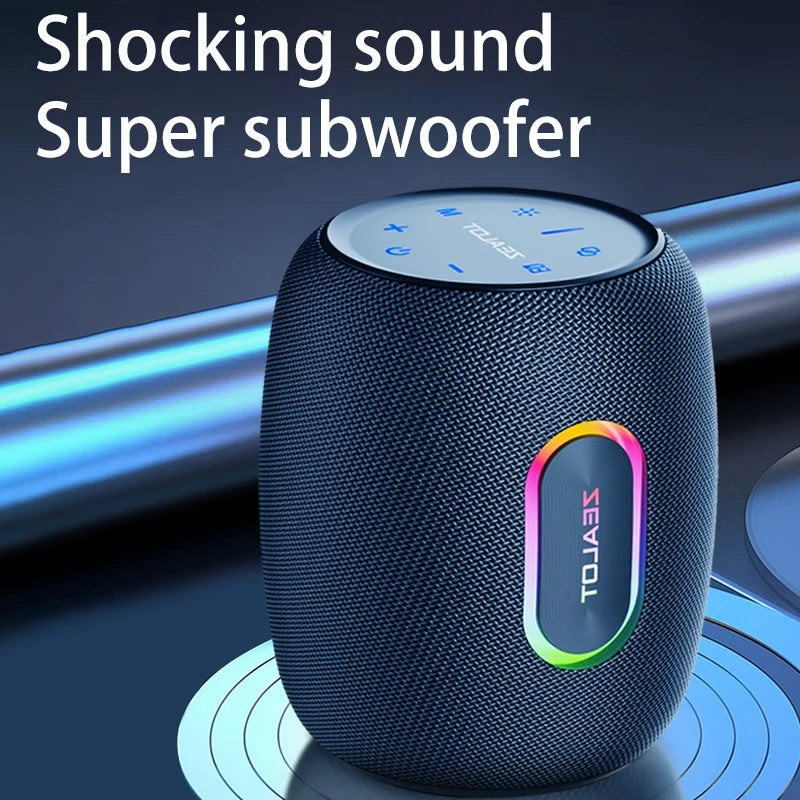 ZEALOT S64 50W Outdoor Bluetooth Speaker with Subwoofer & 14400mAh Battery – IPX6 Waterproof