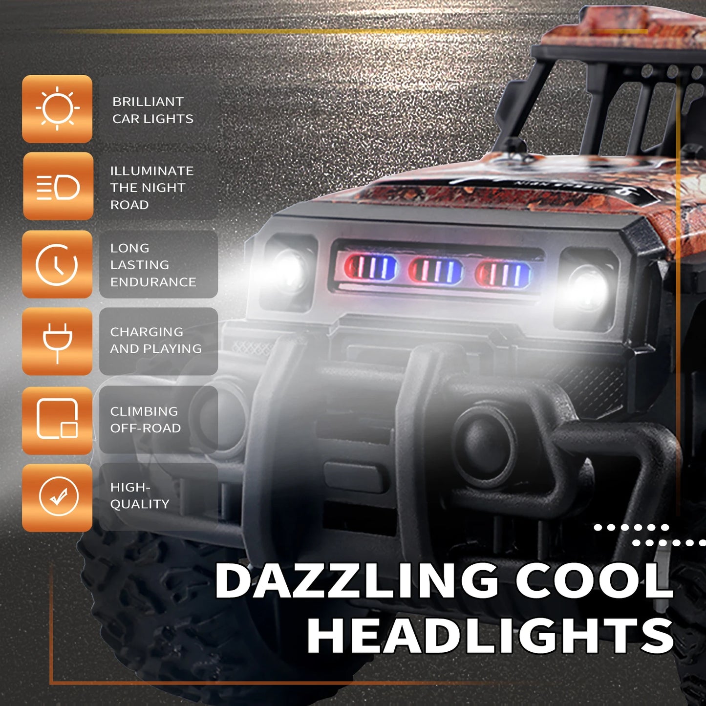 JJRC Q181 RC Monster Truck 1:20 – 30KM/H, 2.4GHz, All-Terrain Racing Car