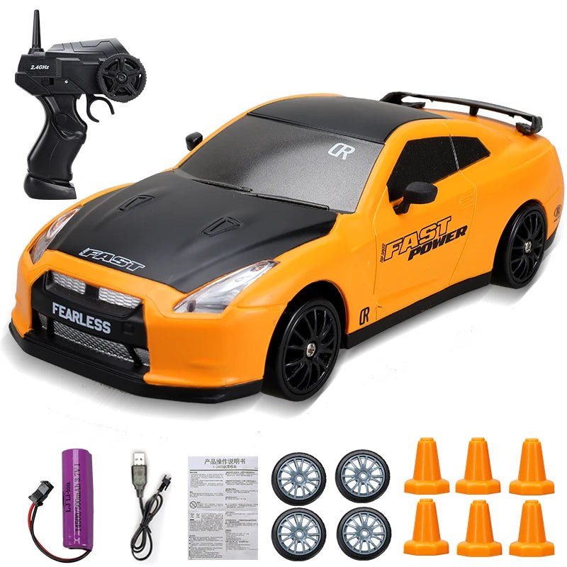 WLtoys AE86 1:24 4WD RC Drift Car – 15KM/H Remote Control Racer