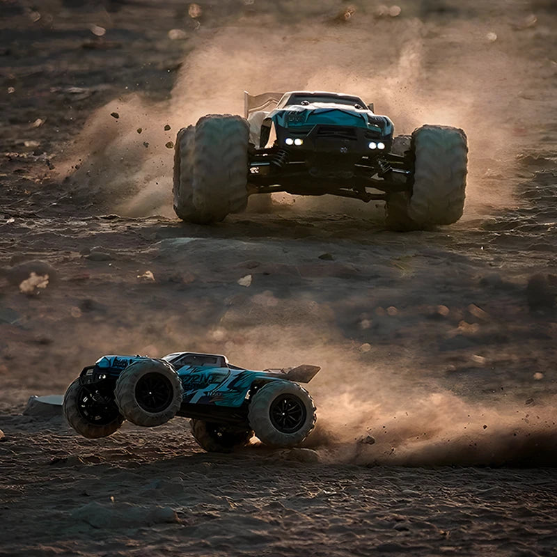 SCY 1:16 4WD 70KM/H or 50KM/H Brushless RC Drift Truck with LED Lights