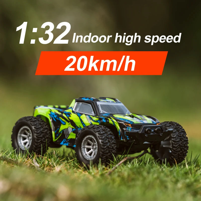 S801-S803 1/32 Mini RC Car – LED Lights, 4CH, Rechargeable Off-Road