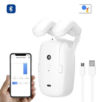 1PCS Smart Curtain Robot White