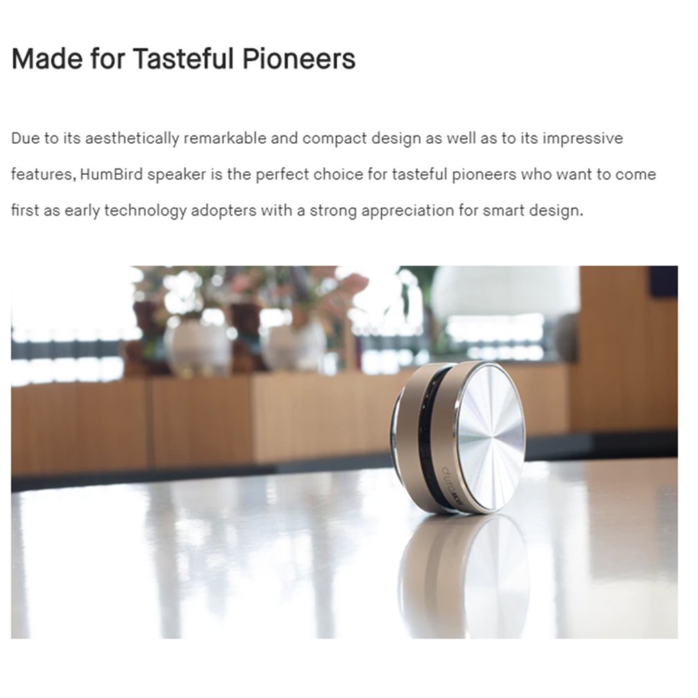 Dura Mobi Humbird Bone-Conducting Bluetooth Speaker