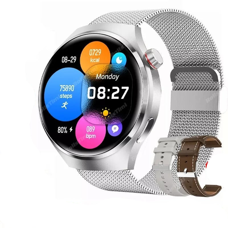 GT4 PRO Smart Watch With NFC GPS AMOLED HD Screen Men Women