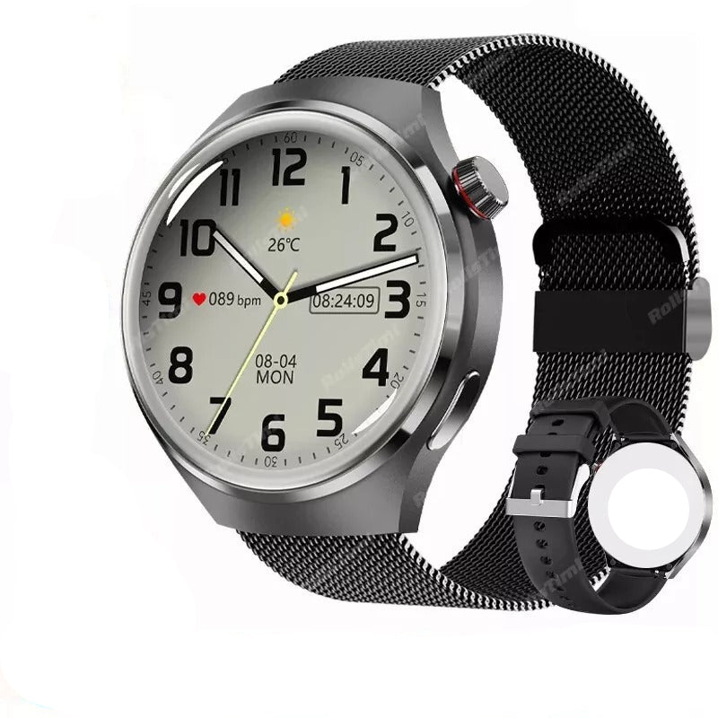 GT4 PRO Smart Watch With NFC GPS AMOLED HD Screen Men Women
