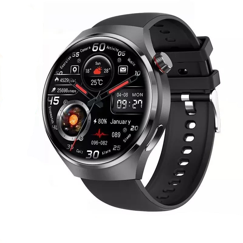 GT4 PRO Smart Watch With NFC GPS AMOLED HD Screen Men Women
