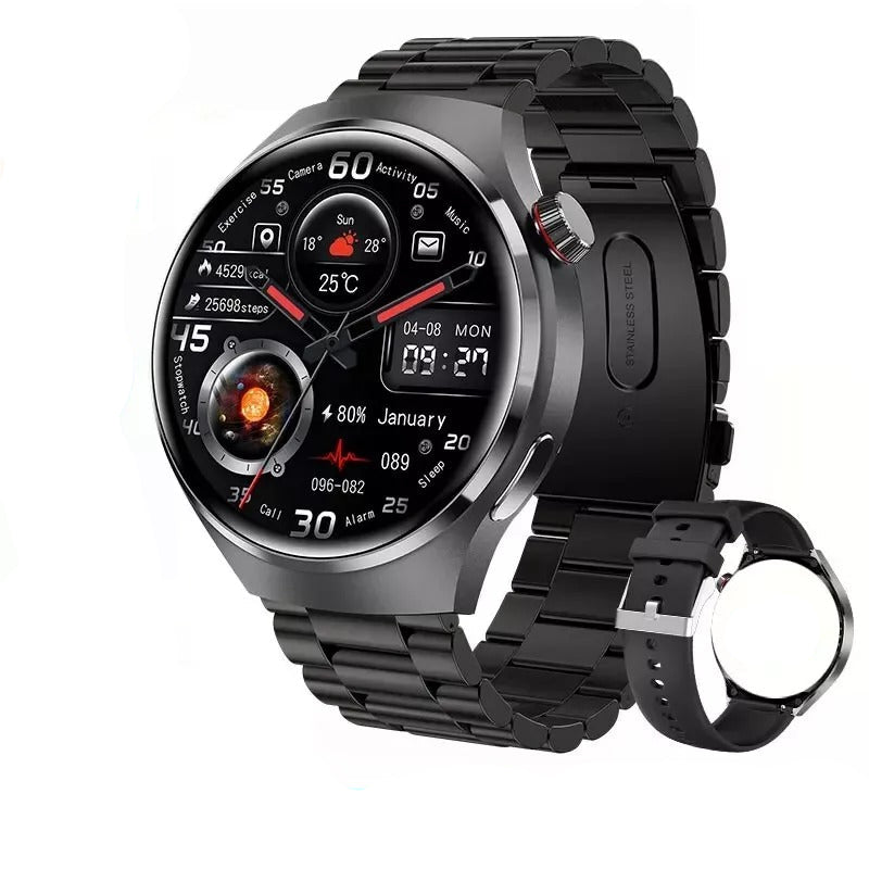 GT4 PRO Smart Watch With NFC GPS AMOLED HD Screen Men Women