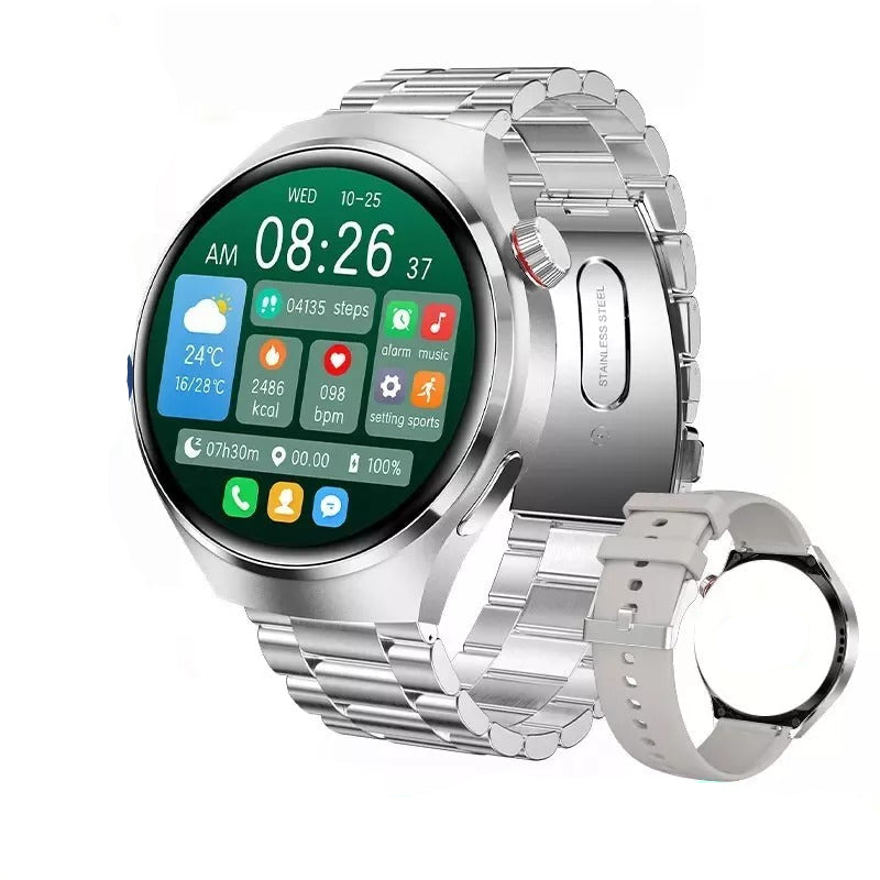 GT4 PRO Smart Watch With NFC GPS AMOLED HD Screen Men Women