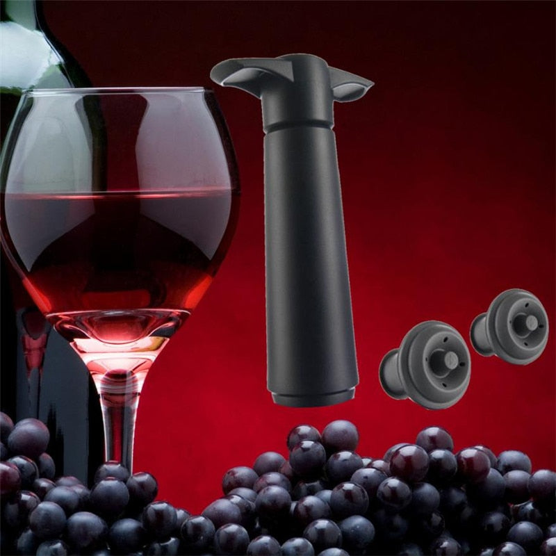 Wine Pumper Black 12.5 cm