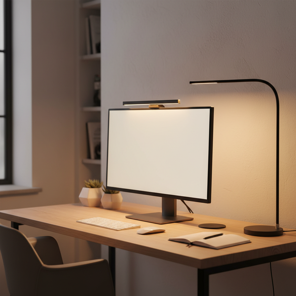 Monitor Light Bar vs Desk Lamp: Which Is Better for Your Home Office?