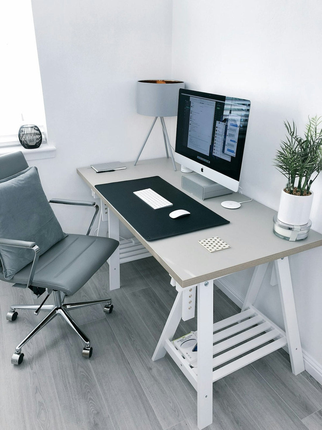 Home office setup on a budget UK