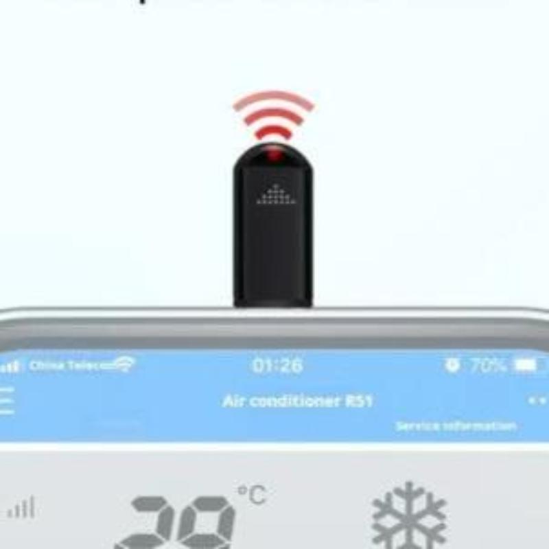 Smart IR Remote Control Adapter for iPhone & Android