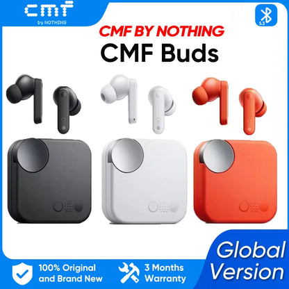 CMF by Nothing Buds | 42 dB ANC with Transparency Mode, IP54, Bluetooth 5.3 – Original Global Version