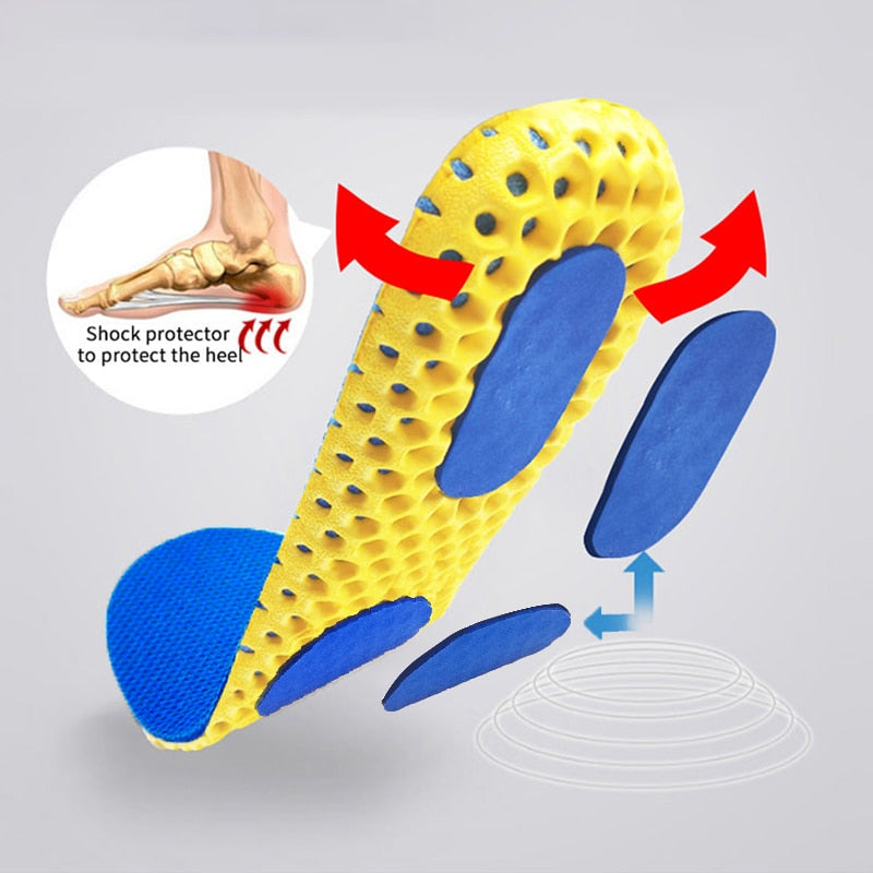 Memory Foam Insoles For Shoes Small Medium Large