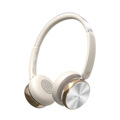 Retro ANC Bluetooth 5.4 Headphones – 45dB, 50H Playtime, Over-Ear