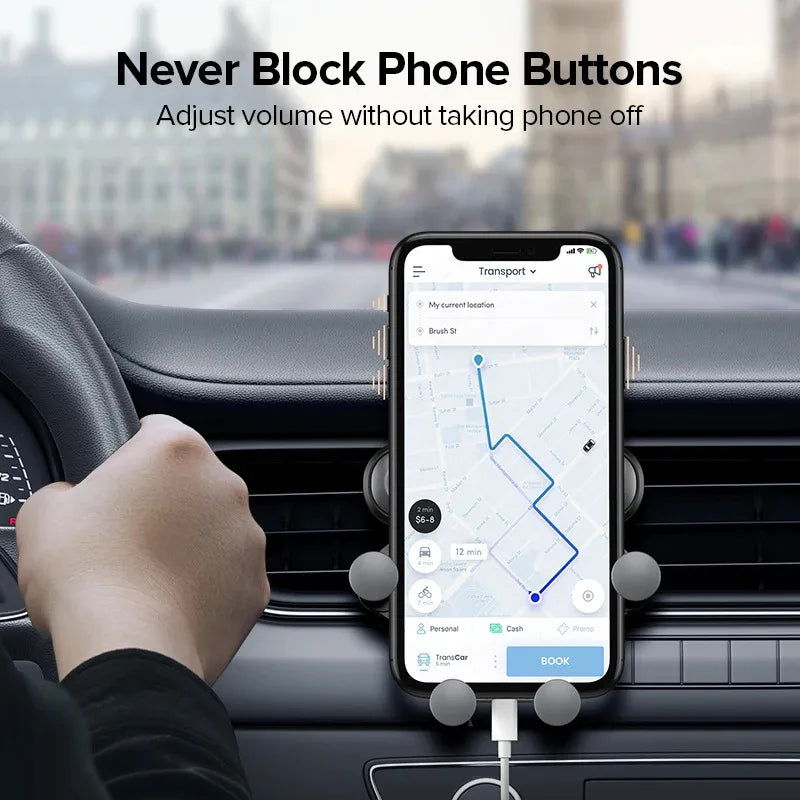 Universal Gravity Air Vent Phone Holder Mount Car Dashboard