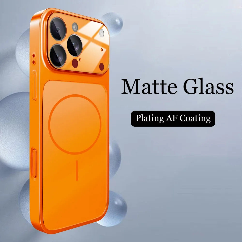 Glass Nano Matte iPhone Case MagSafe Compatible