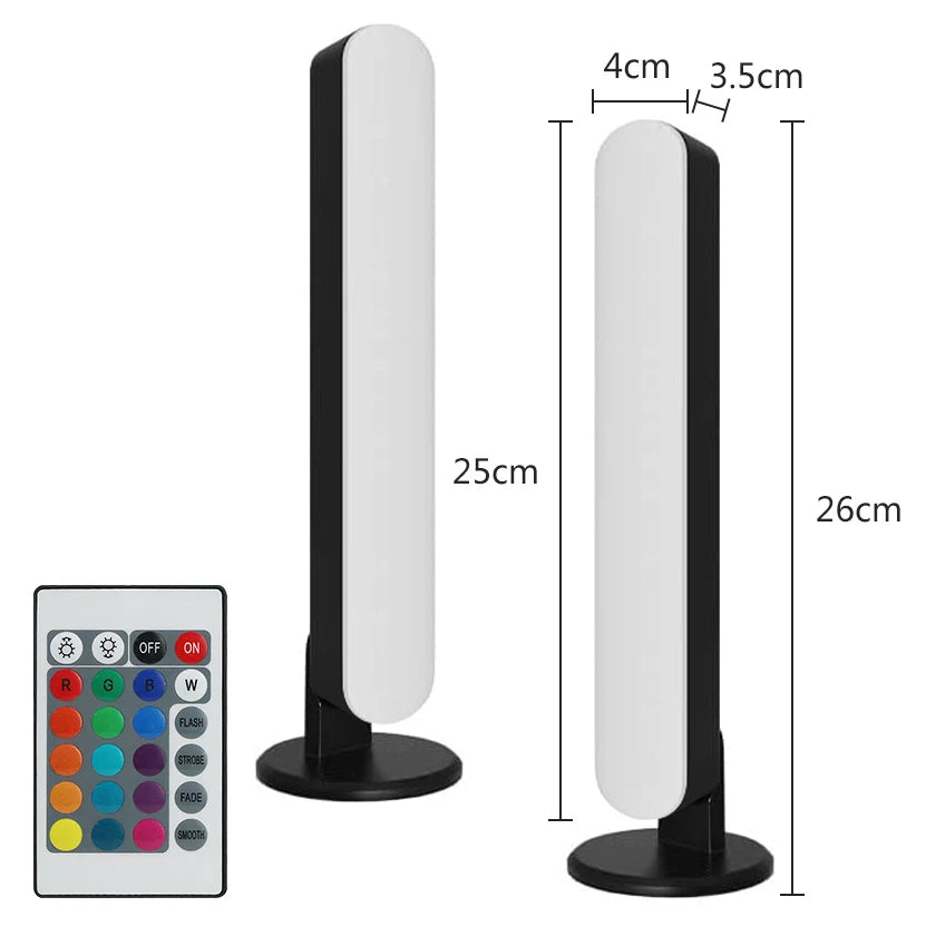 USB RGB LED Light Bar Music Sync TV Backlight Atmosphere Lamp