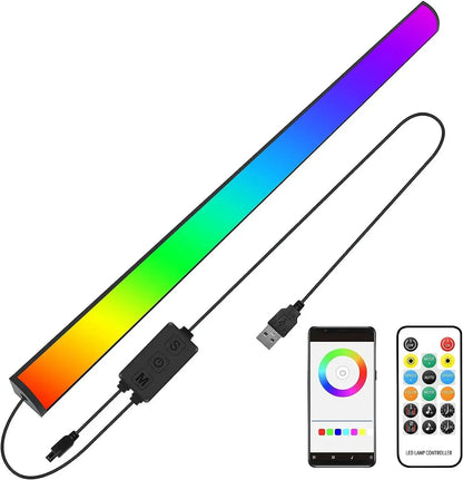 30cm RGBIC LED Light Bar Bluetooth App Remote Gaming Ambient