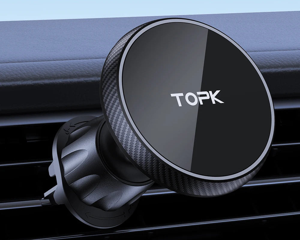 TOPK Magnetic Car Phone Holder | MagSafe Air Vent Mount