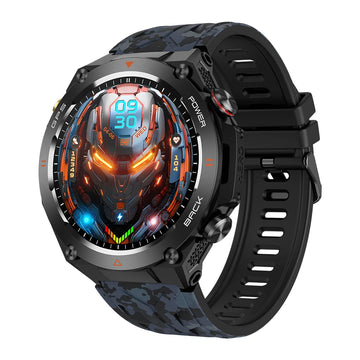 V75 Military Grade Outdoor Smartwatch GPS, 650mAh