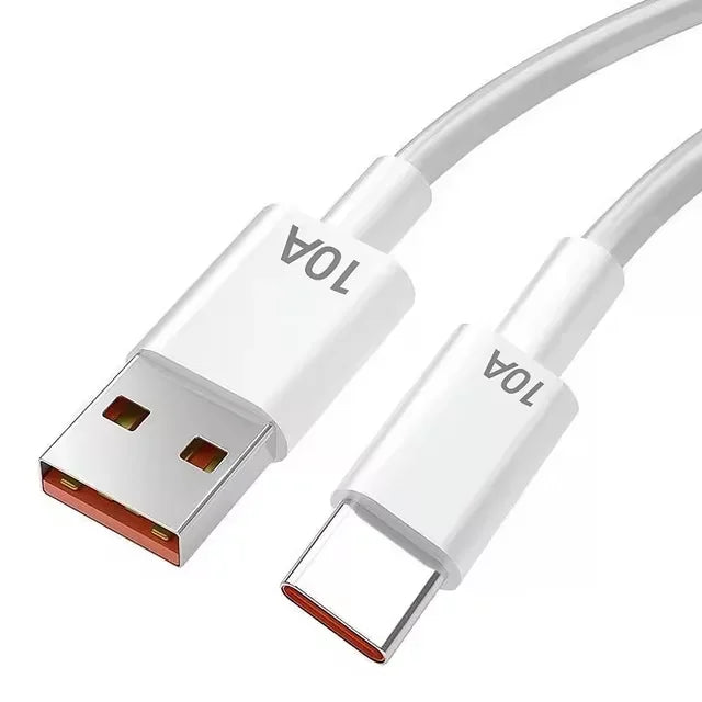 120W USB-A to Type-C Fast Charging Cable for Android