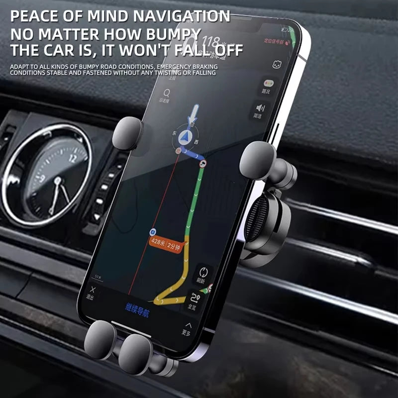 Universal Gravity Air Vent Phone Holder Mount Car Dashboard