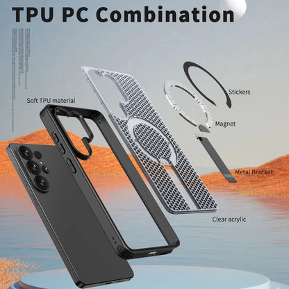 Translucent Heat Dissipation Samsung Galaxy Case
