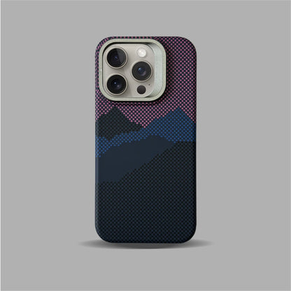 Carbon Fibre MagSafe iPhone Case Metal Lens Holder