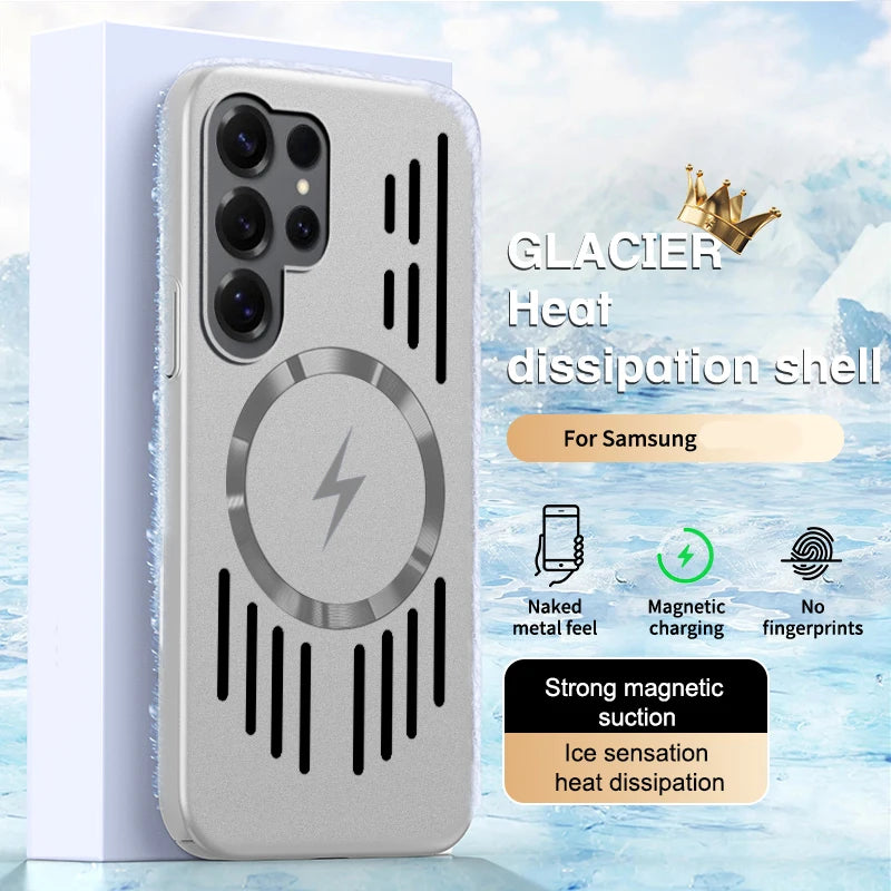 Ultra Thin Heat Dissipation Samsung MagSafe Case