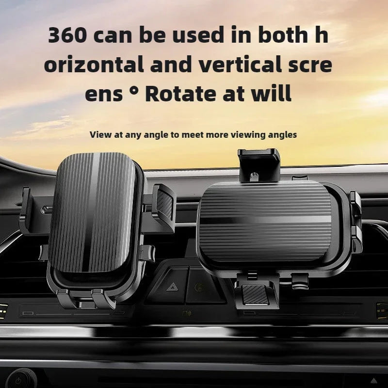 Flexible Auto Lock Car Phone Holder Air Vent Mount