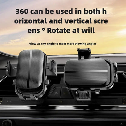 Flexible Auto Lock Car Phone Holder Air Vent Mount