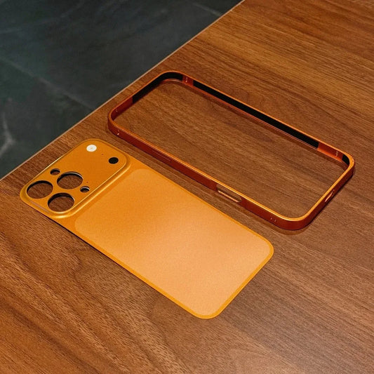 Metal Alloy iPhone Case Slim Matte Backplane