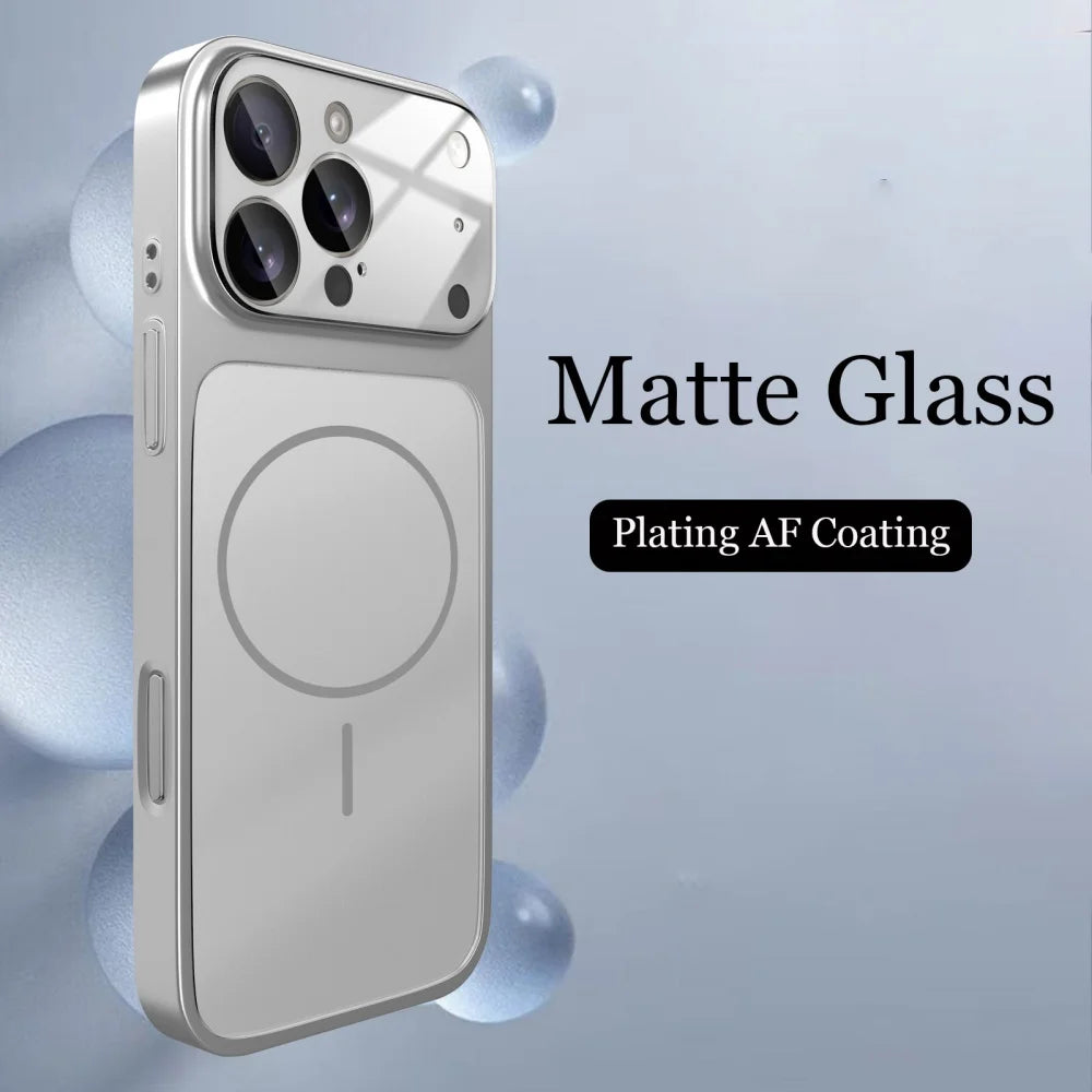 Glass Nano Matte iPhone Case MagSafe Compatible